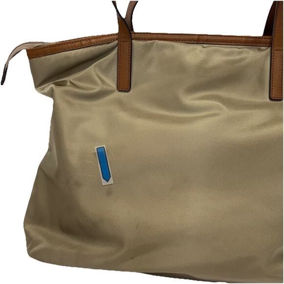 Michael Kors Montauk Large Nylon Tote Dusk Kahki Green Shoulder bag tote - Picture 7 of 16